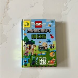 Lego Minecraft Ideas Book with Legos